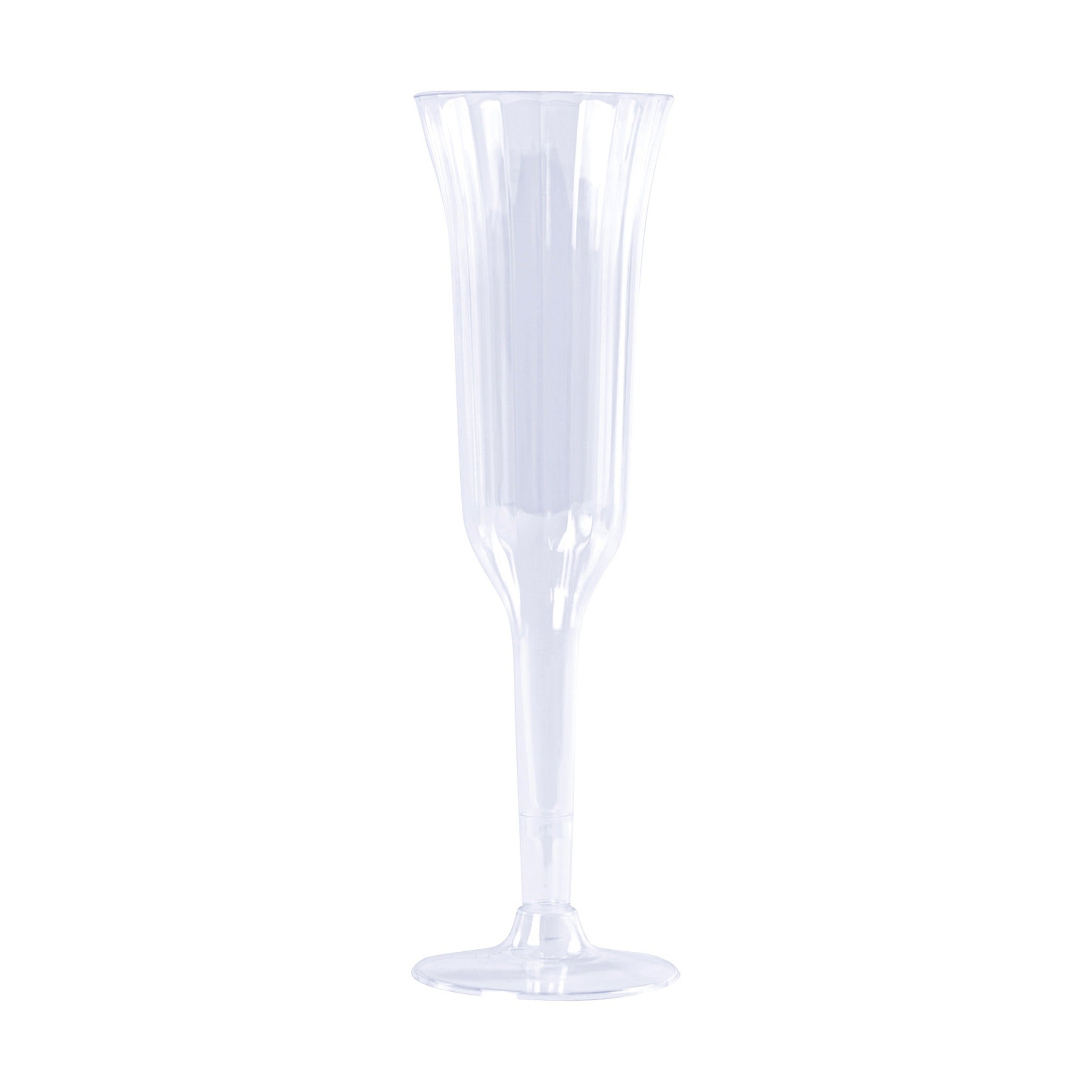 5oz Plastic Champagne Flutes
